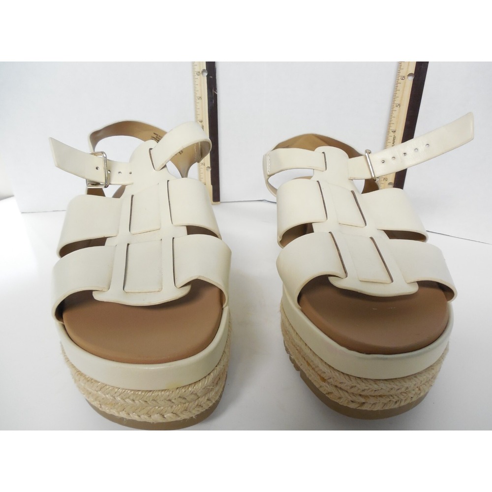 Soda Mclean Women's Wedge/Platform Shoes Size 8 M in Bone